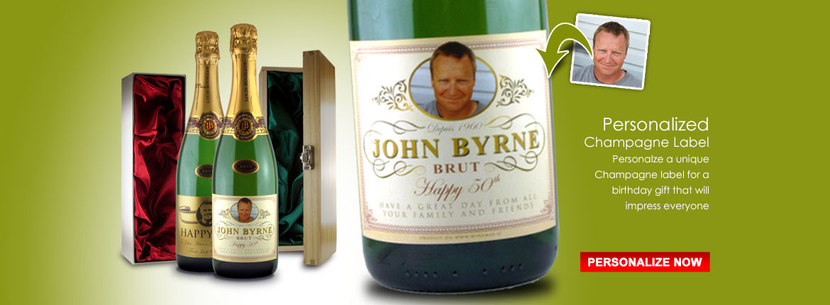 Personalized Champagne Labels