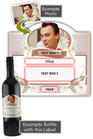 30th Birthday Present Personalised Birthday Wine