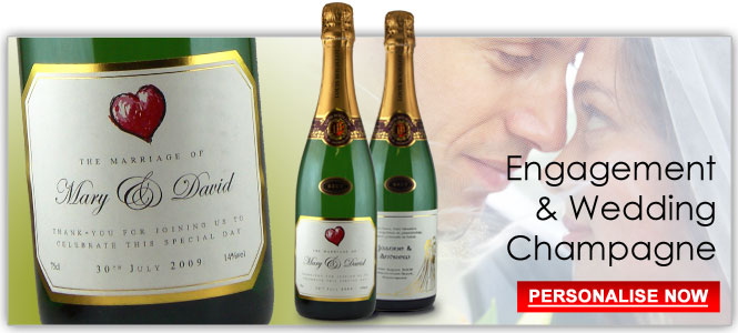 Wedding and Engagement Gift Champagne