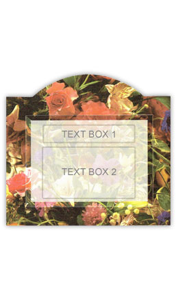 Bouquet Personalized Gift Wine Label - Click Image to Close