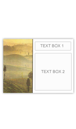 Tuscan Hills Personalized Gift Wine Label - Click Image to Close